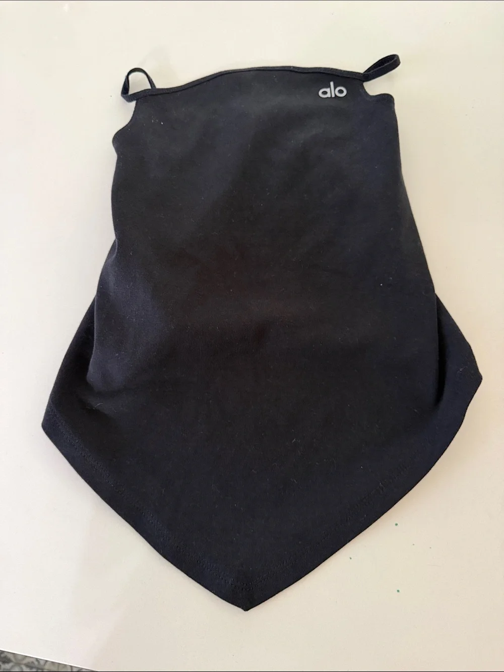 A.P.C. Black Bandana-Style Neck & Face Cover